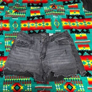 Time and Tru Women's Gray Jean Shorts